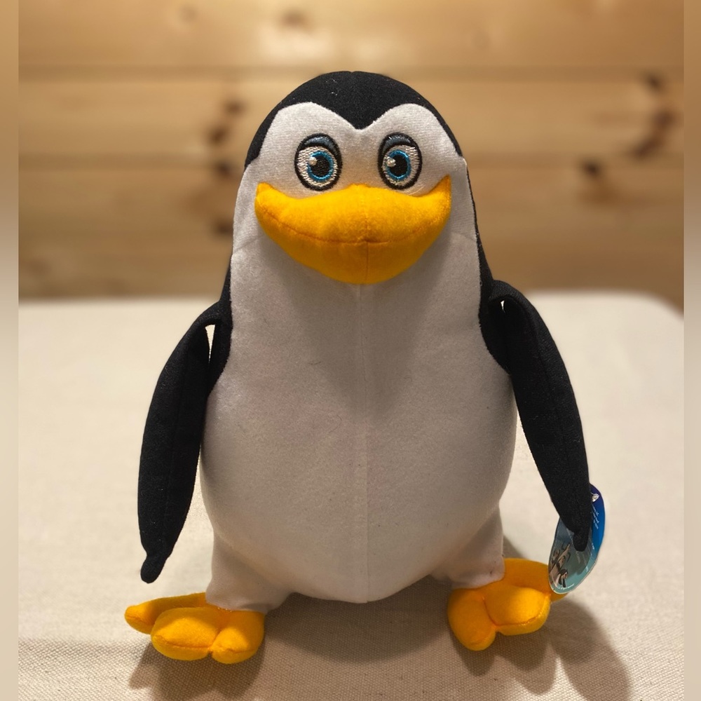 Penguins of Madagascar Plush 10” Skipper Toy Factory 2014